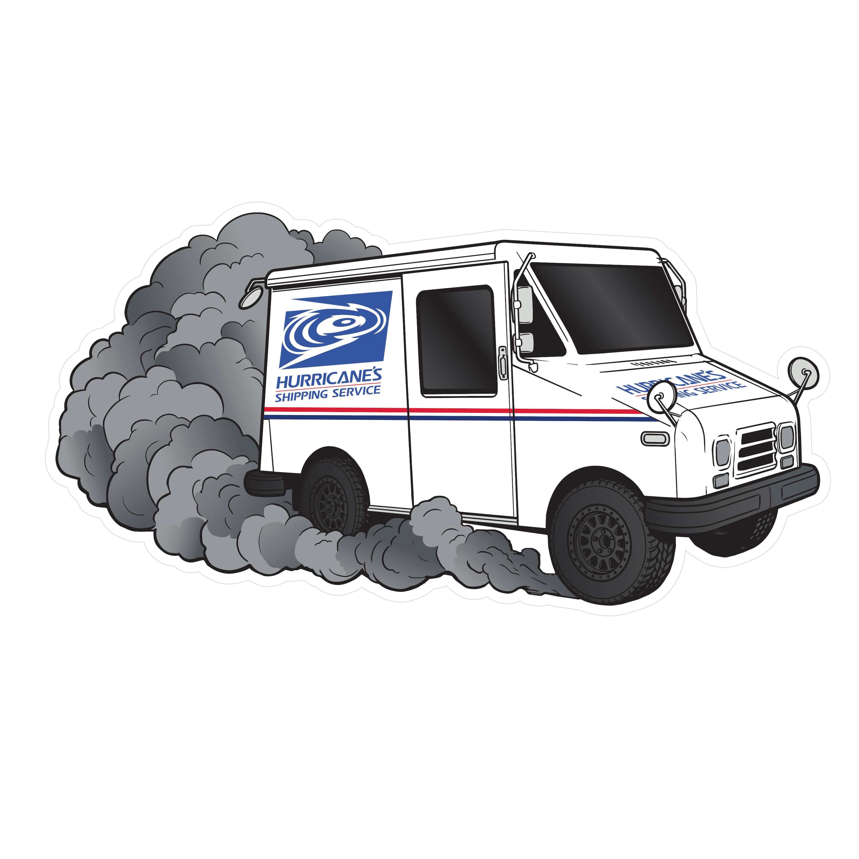 Hurrican Shipping Service Truck- Sticker – HurricaneHocevar.com