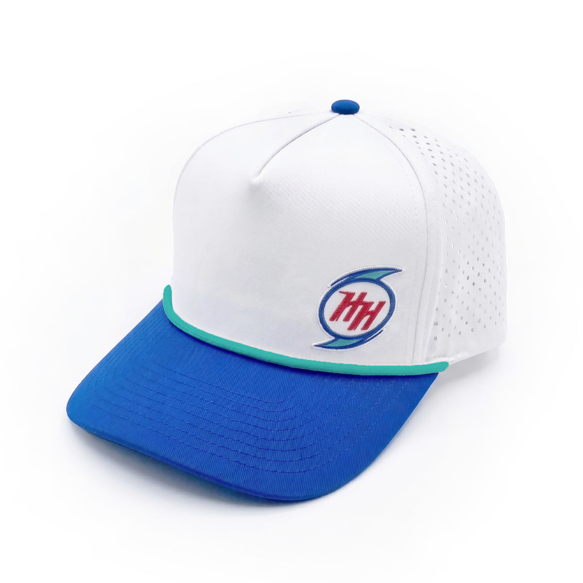 PREORDER Hurricane HH Logo Performance White -Hat